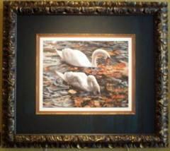 Swans - giclee by Bill Barnes